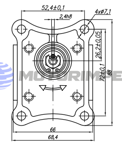 Гидромоторы шестерённые 10MR