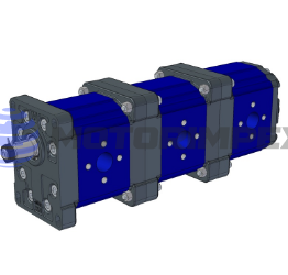 Секционные шестерённые насосы 9M301 (Ø50.8 FLANGE)