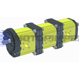 Секционные шестерённые насосы 9M219 (Ø82.5 ‘SAE A’ FLANGE)