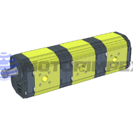 Секционные шестерённые насосы 9M210 (Ø50 ‘BH’ FLANGE)