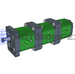 Секционные шестерённые насосы 9M101 (Ø25.4 FLANGE)