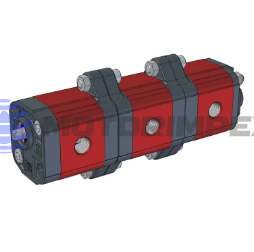 Секционные шестерённые насосы 9M017 (Ø22 ‘HY’ Body-Shaped FLANGE)