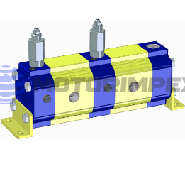 Делители потока RV-2V с предохранительными клапанами