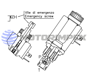 Безутечные картриджные гидрораспределители VEP-50-020N-78UNF