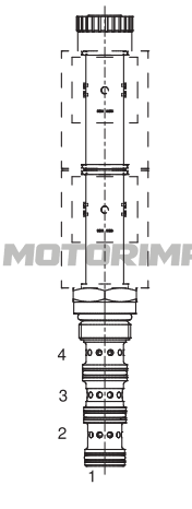 Картриджные гидрораспределители SV22-43-C