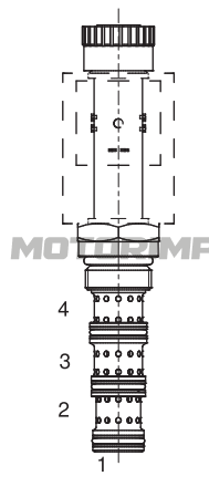 Картриджные гидрораспределители SV22-42-F