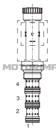 Картриджные гидрораспределители SV22-42-В