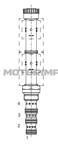 Картриджные гидрораспределители SV10-43-C
