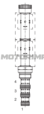 Картриджные гидрораспределители SV10-43-B