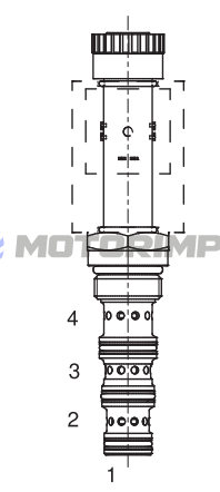 Картриджные гидрораспределители SV10-42-A