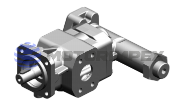 Насосы шестерённые KF32 – KF80 с предохранительным клапаном