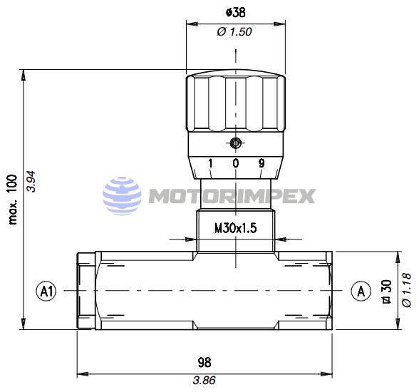Дроссели VSRU с обратным клапаном