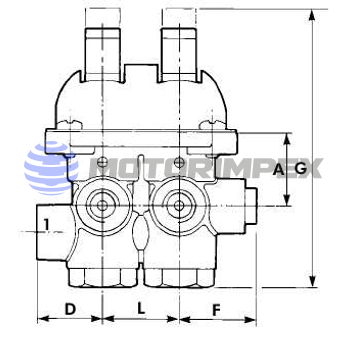 Двухкнопочные пальчиковые пневматические джойстики AOHCACMC2