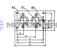 Монтажные плиты BA для клапанов AGAM, AGMZO, AGI, AGRL и AGRCZO