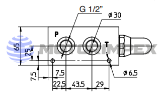 Секционные монтажные плиты BA-243 с предохранительным клапаном