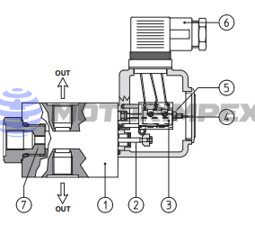 Реле потока FLS