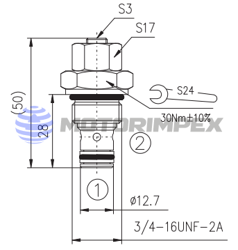 Картриджные дроссели NV06-2A