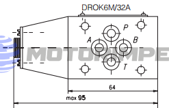 Дроссели DROK6M с обратным клапаном