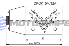 Дроссели DROK10M с обратным клапаном