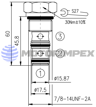 Картриджные клапаны типа «ИЛИ» LSV10