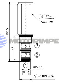 Картриджные клапаны последовательности PSV10-3A