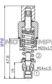 Картриджные предохранительные клапаны KP60
