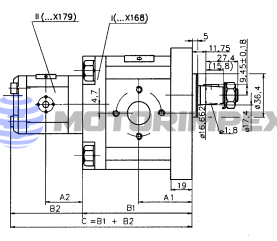 Секционные шестеренные насосы (группы 10, 20, 30)