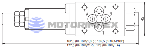 Редукционные клапаны KRT6M