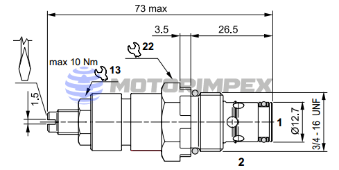 Картриджные дроссели CSB04 и CSC04