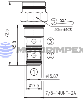 Картриджные гидрораспределители HV10-3A