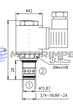 Картриджные гидрораспределители EV08-2L