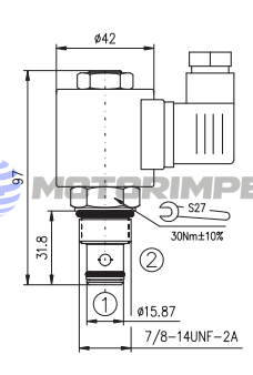 Картриджные гидрораспределители EV10-2B