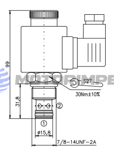 Картриджные гидрораспределители EV10-2KF