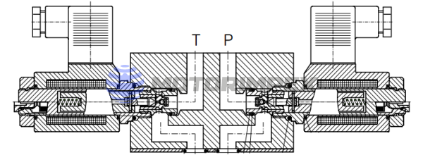 Гидрораспределители SWR22EA модульного монтажа