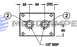 Монтажные плиты P4D с предохранительным клапаном
