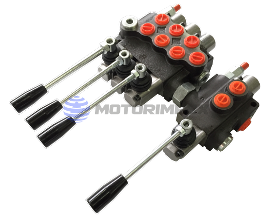 Гидрораспределители моноблочные P40 с продолжителем давления