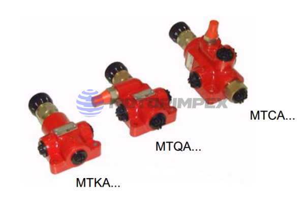 Регуляторы расхода MTKA, MTQA и MTCA