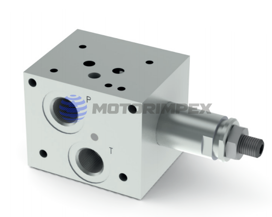 Mонтажные плиты FE10X с предохранительным клапаном CMP10 для пропорциональных регуляторов расхода XQP3