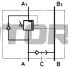 Valves for hydraulic motors KP