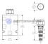 Cartridge dual check valves POCD