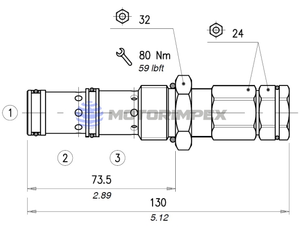 Картриджные тормозные клапаны CCA