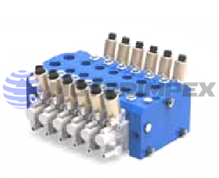 Гидрораспределители секционные EX38