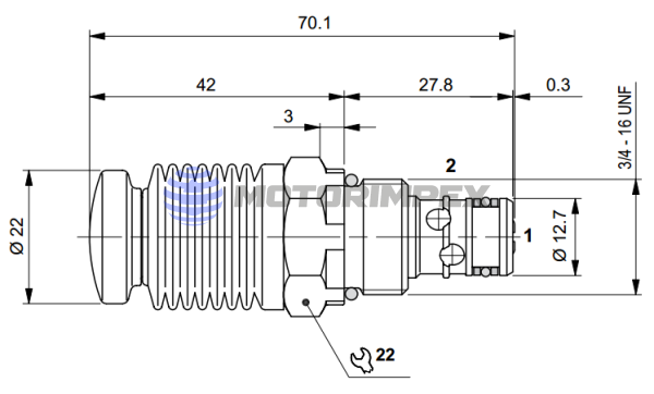 Безутечные картриджные гидрораспределители CPE04