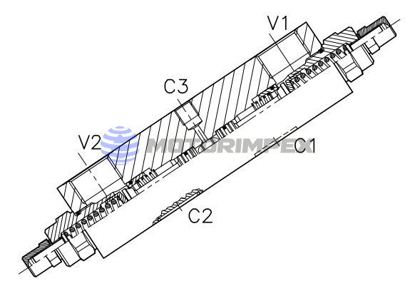 Тормозные клапаны OWC-DE-VFF-14-FHV2 двустороннего действия для гидромоторов