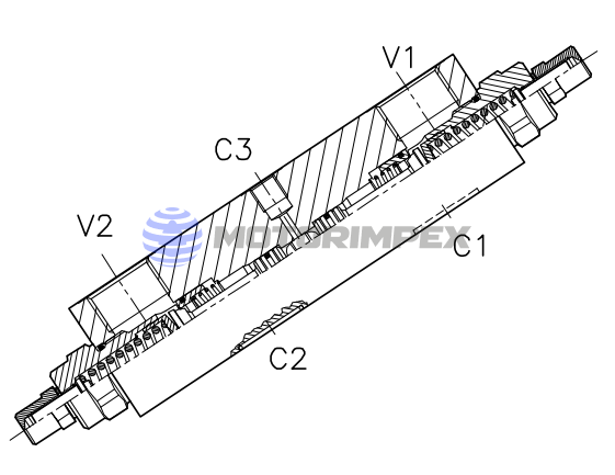 Тормозные клапаны OWC-DE-VFF-14-FMV2 двустороннего действия для гидромоторов