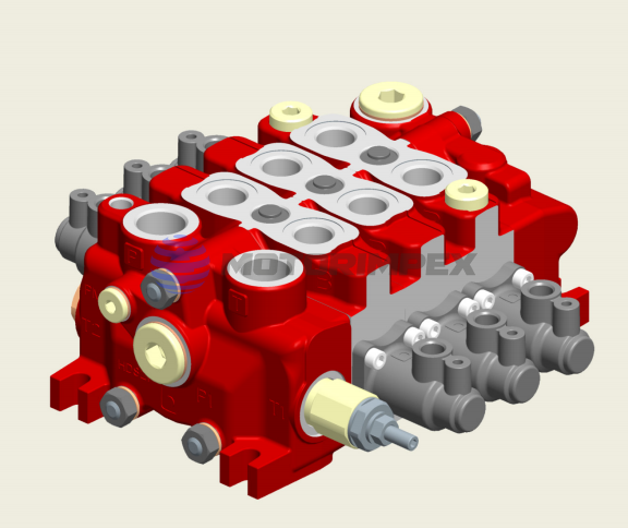 Пропорциональные секционные гидрораспределители HDS21
