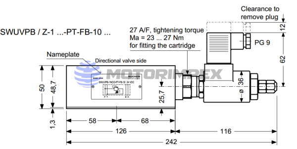 Предохранительные клапаны SWUVPB