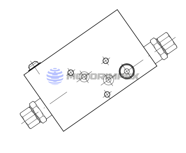 Двусторонние дифференциальные клапаны WR-DE-38-OIL-FC2