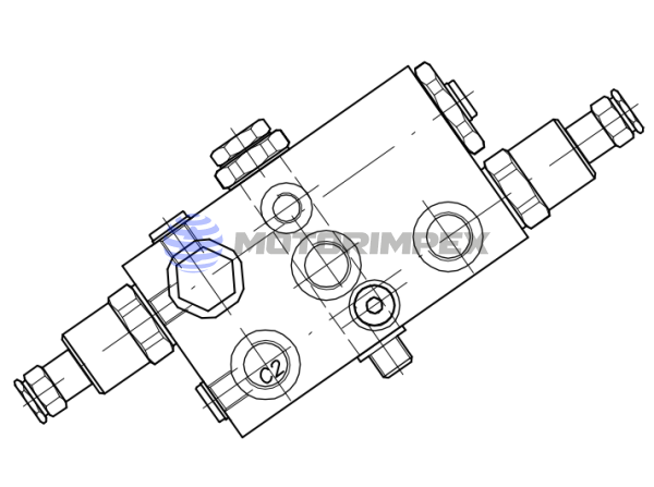 Двусторонние дифференциальные клапаны WR100-FB-12-14-R15