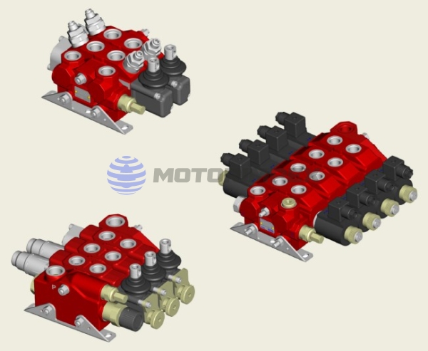 Гидрораспределители моноблочные HDM15 и секционные HDS15